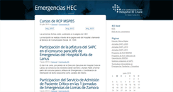 Desktop Screenshot of emergencias.blogs.hospitalelcruce.org